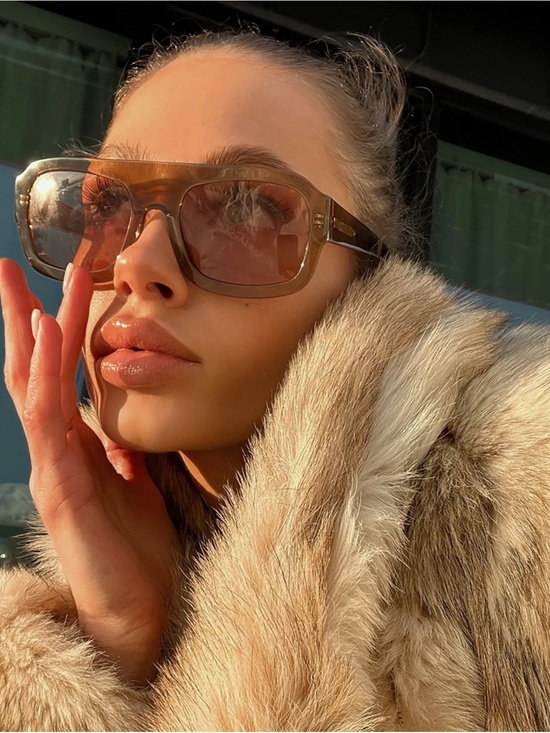 VEHLA Accessories - VEHLA Kaia Caramel and Toffee Sunglasses